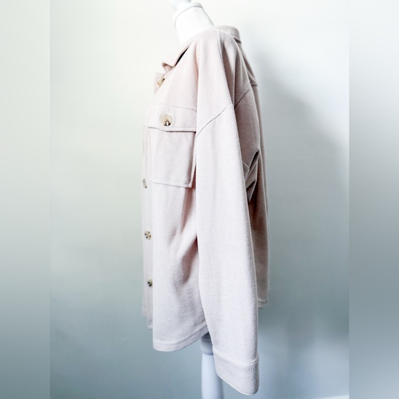 Hippie Rose Rose Pink Button-Up Top - Picture 4 of 6